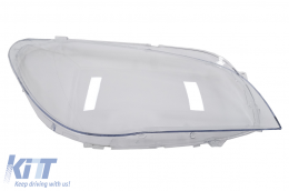 Gafas Lente de faros para BMW Serie 7 F01 F02 2008-2015 Claro Transparente-image-6098361