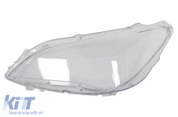 Gafas Lente de faros para BMW Serie 7 F01 F02 2008-2015 Claro Transparente-image-6098363