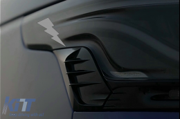 GL-5i GL-5X Taillights Aerodynamic Fin AF-Sport Flaps Trim suitable for Range Rover Sport L494 (2013-2022) Black-image-6097151