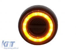 Glohh GL-2X Fanali posteriori LED per Land Rover Defender L316 90-2016 90 110 130 Fumé-image-6106527