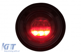 Glohh GL-2X LED Taillights suitable for Land Rover Defender L316 (1990-2016) Smoke Dynamic Sequential Turning Lights-image-6106522