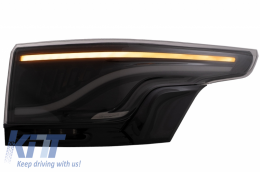 Glohh LED LightBar Taillights suitable for Range Rover Sport L494 (2013-up) GL-5X Smoke High Gloss Black Trim-image-6055864