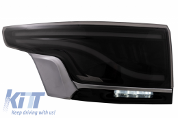 Glohh LED LightBar Taillights suitable for Range Rover Sport L494 (2013-up) GL-5X Smoke Platinum Satin Trim-image-6055880