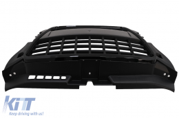 Griglia anteriore Calandra Grille per Audi A3 8P Facelift 2008-2012 Supporto Nero-image-6094772