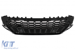 Griglia anteriore per Audi A5 F5 Facelift 19-Up Racing Look nero lucido-image-6099229