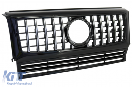 Griglia anteriore per MERCEDES G W463 1990-2014 Nuovo G63 GT-R Panamericana Design-image-6031954