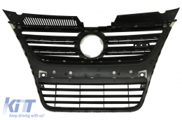 Griglia anteriore per VW Passat 3C 2007-2010 D'argento Alluminio Look-image-6000128