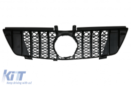 Griglia Calandra per Mercedes ML W164 05-08 GT-R Panamericana Look Nero lucido-image-6084771