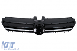 Griglia Centrale per VW Golf 7 VII 2012-2017 R-Line Look Cromo Inserzioni-image-6048192