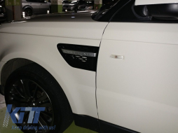 Griglia Lato Vents per Rover Sport Facelift 09-13 L320 Autobiography Look Schwarz-image-6024382