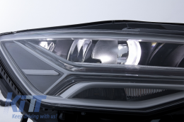 Griglia per AUDI A6 C7 4G Facelift 15-18 RS6 Matrix Look Full LED Fari Dinamico-image-6054102