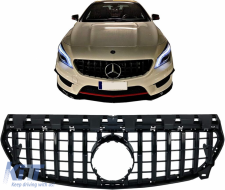 Griglia per Mercedes CLA C117 X117 W117 Facelift 16-18 GT-R Panamericana Look-image-6098102