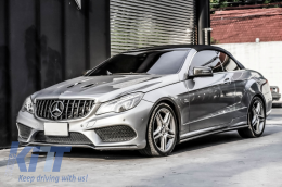 Griglia per Mercedes E C207 W207 A207 Facelift 13-17 Coupé Cabrio GTR Look Nero-image-6046318