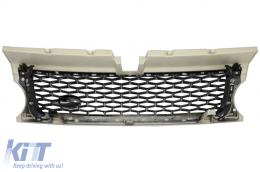 Griglia Prese d'aria laterali per Rover Sport Facelift 09-13 L320 Autobiography Look Argento-image-6015987