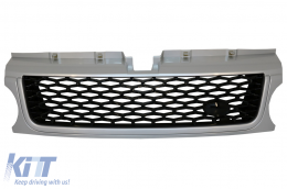 Griglia Prese d'aria laterali per Rover Sport Facelift 09-13 L320 Autobiography Look Argento-image-6042546