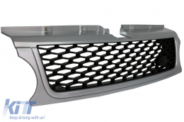 Griglia Prese d'aria laterali per Rover Sport Facelift 09-13 L320 Autobiography Look Argento-image-6042547