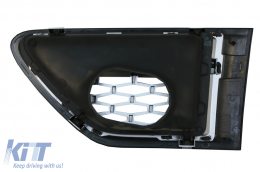 Griglia Prese d'aria laterali per Rover Sport Facelift 09-13 L320 Autobiography Look Argento-image-6083936