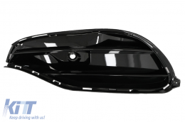 Griglie laterali paraurti anteriore per Mercedes CLA W117 C117 X117 2013-2018 Facelift CLA45 Look-image-6085900