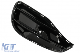 Griglie laterali paraurti anteriore per Mercedes CLA W117 C117 X117 2013-2018 Facelift CLA45 Look-image-6085901