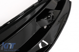 Griglie laterali paraurti anteriore per Mercedes CLA W117 C117 X117 2013-2018 Facelift CLA45 Look-image-6085905