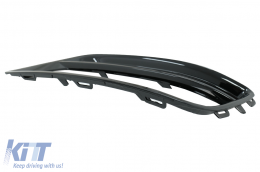 Griglie Laterali Paraurti per VW Golf VII 7 13-17 R-Line Design Nero Lucido-image-6074211