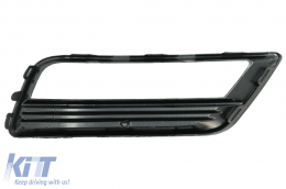 Griglie Laterali Paraurti per VW Golf VII 7 13-17 R-Line Design Nero Lucido-image-6074213