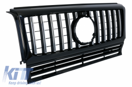 Grille avant pour MERCEDES Classe G W463 90-14 G63 GT-R Panamericana Look--image-6042806