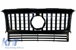 Grille avant pour MERCEDES Classe G W463 90-14 G63 GT-R Panamericana Look--image-6042808