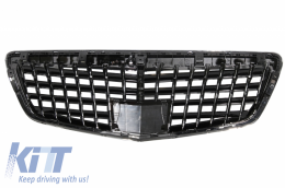 Grille Avant pour Mercedes Classe S W221 Facelift 2011-2013 Vertical Look Chrome-image-6057505