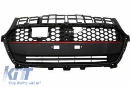 Grille Calandre Avant pour Suzuki Swift ZC33S 2017+ Noire avec Rouge Sport Look-image-6050237