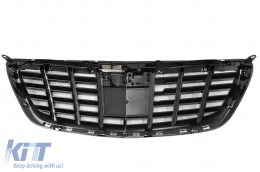 Grille pour Mercedes Classe S X222 W222 14+ Style B Rayures Verticales Doubles-image-6041317