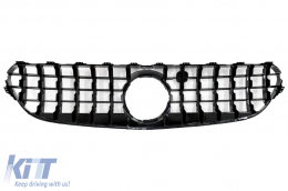 Grille pour Mercedes E W213 S213 C238 16+ AMG GT-R Panamericana Avec Caméra 360-image-6064346