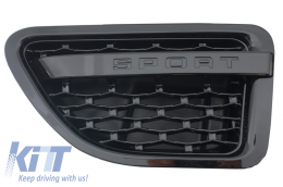 Grille pour Sport 05-08 L320 Autobiographie Look Tout Noir Évents Latéraux-image-6026292