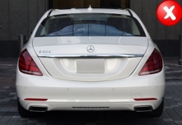 
Hátsó diffúzor fekete kipufogóvéggel, Mercedes S-Class W222 (2013-06.2017) Sport Lökhárítós modellekhez

Kompatibilis:
Mercedes Benz W222 S-Class (2013-tól) AMG sportcsomag hátsó lökhárítóval

N-image-6049407