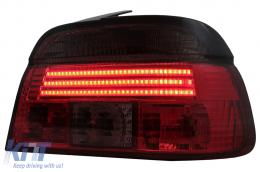 
Hátsó lámpa LED fénysor BMW 5 E39 Sedan (09.1995-08.2000) modellekhez, piros/füst-image-6079328