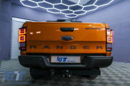 Hátsó lámpák LED Ford Ranger (2012-2018) dinamikus irányjelző -image-6089088