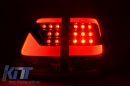 Hátsó lámpák Led Toyota Land Cruiser FJ200 J200 (2007-2015)Piros Áttetsző Light Bar Design-image-6014698