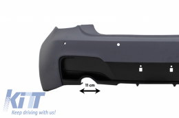 
Hátsó lökhárító BMW 1-es sorozat F20 F21 (2011-2014) típushoz, M Tech Design -image-6051488