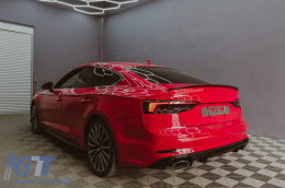 Hátsó lökhárító diffúzor Audi A5 F5 S-Line (2017-2019) RS5 dizájn-image-6102106