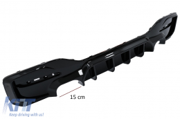 
Hátsó lökhárító diffúzor dupla kipufogónyílással BMW 1 F20 F21 LCI (2015-2019) modellekhez, zongorafekete-image-6083500