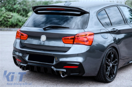 
Hátsó lökhárító diffúzor dupla kipufogónyílással BMW 1 F20 F21 LCI (2015-2019) modellekhez, zongorafekete-image-6083937