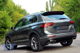 
Hátsó lökhárító diffúzor VW Tiguan II Mk2 (2016-tól) modellekhez, R-Line Dizájn-image-6086360