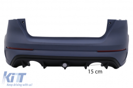 Hátsó Lökhárító Ford Focus MK3 (2015-2018) RS Dizájn-image-6105405