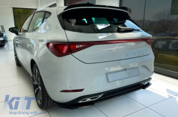 Hátsó lökhárító spoiler Seat Leon Mk4 FR (2020-tól) zongorafekete -image-6094467