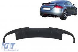 Hátsó lökhárító Valance levegő diffúzor Audi TT 8J Coupe (2006-2010) AB design-image-6099839