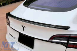 
Hátsó spoiler Tesla Model 3 (2017-től) modellekhez, valódi szénszál-image-6070368