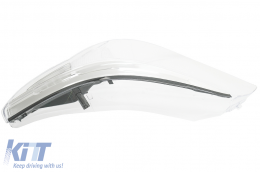 Headlight Lens Glass Left Side suitable for BMW 5 Series E60 Limousine E61 Touring Non-LCI (2003-03.2007)-image-6088363