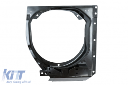 Headlight Support Mounting Brackets suitable for Mercedes W463 G-Class (1990-2006) Upgrade to (2007-2018)-image-6067651