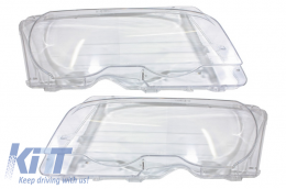 Headlights Glases suitable for BMW E46 Coupe Cabrio (1998-2003)-image-6015485