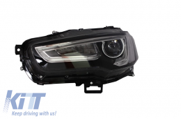 Headlights LED DRL suitable for Mitsubishi Lancer (2007-2017) Dual Projector Dynamic Sequential Signal-image-6021224